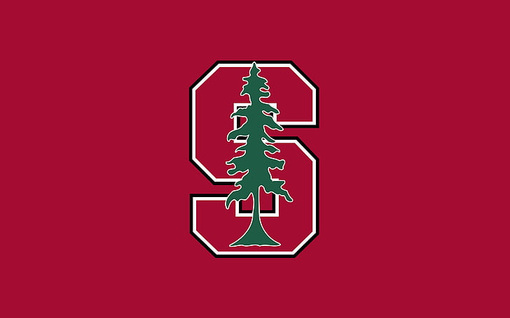 logo, red, stanford, tree, university