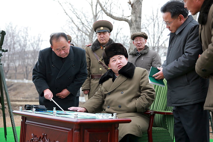 people, hat, North Korea, The DPRK, the dictator, Kim Jong-UN, HD wallpaper