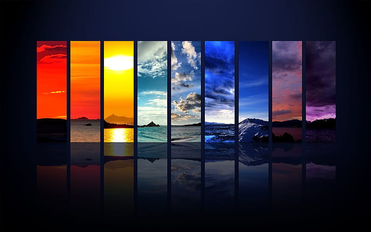 Spectrum Of The Sky, HD wallpaper