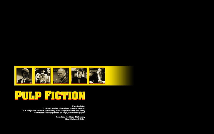 Pulp Fiction, Samuel L. Jackson, Uma Thurman, Bruce Willis, HD wallpaper