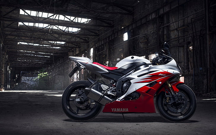 Yamaha, Yamaha R6, Motorcycle, Vehicle, HD wallpaper