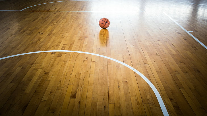 floor, basketball court, HD wallpaper
