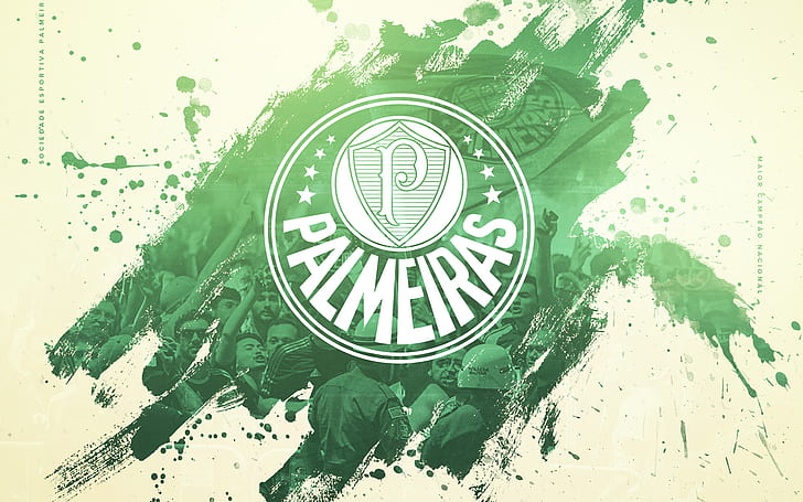 Soccer, Sociedade Esportiva Palmeiras, Logo, HD wallpaper