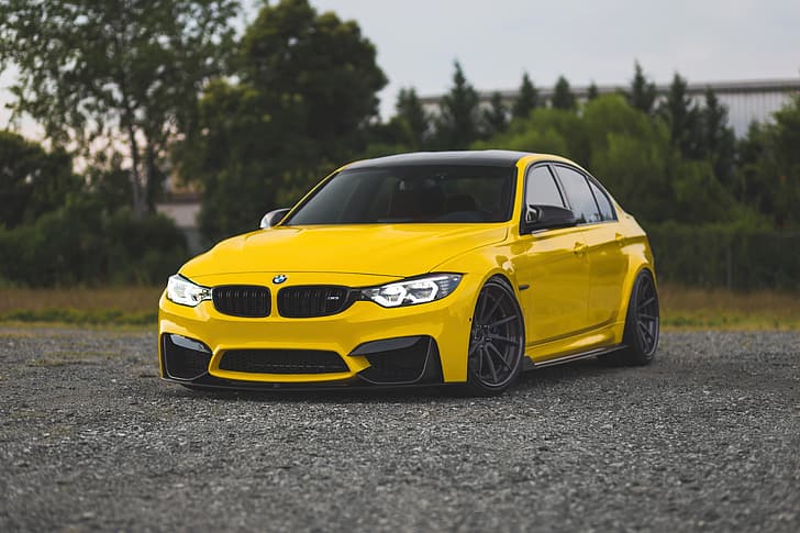 BMW, Yellow, F80, M3