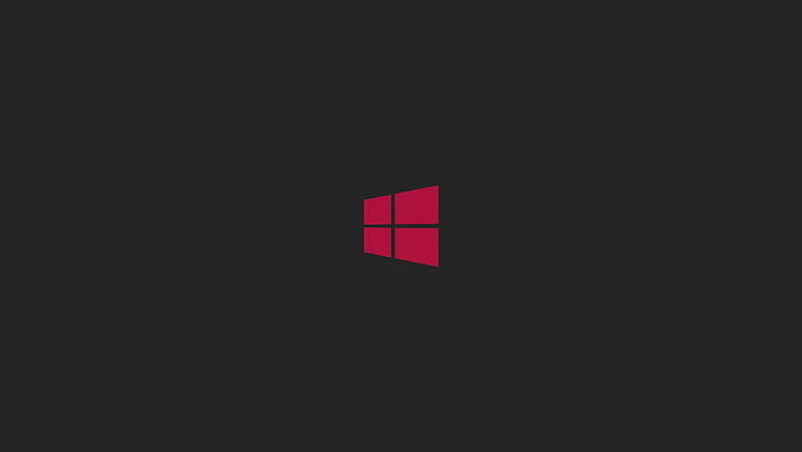 Windows 8, Logo, Black Background