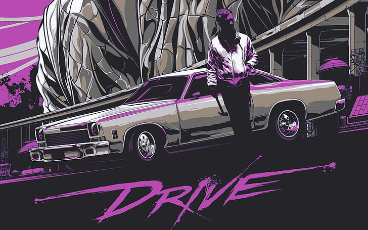 Drive Movie Ryan Gosling, background, HD wallpaper