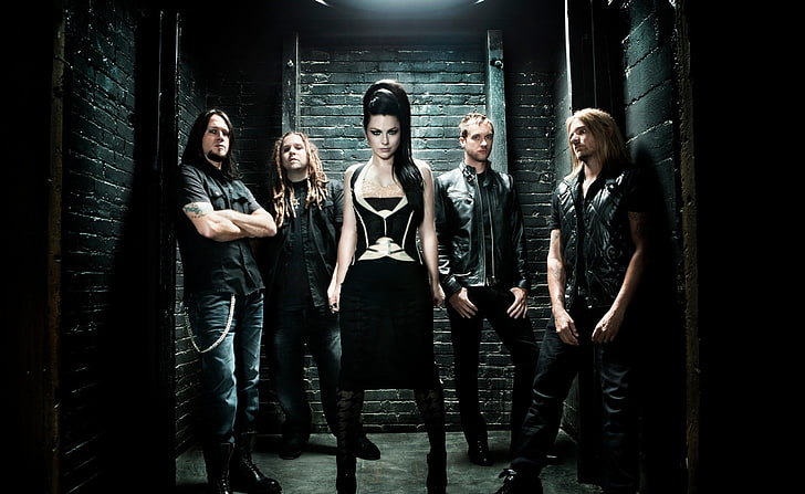 Evanescence 2011, Evanescence wallpaper, Music, Others, young adult, HD wallpaper