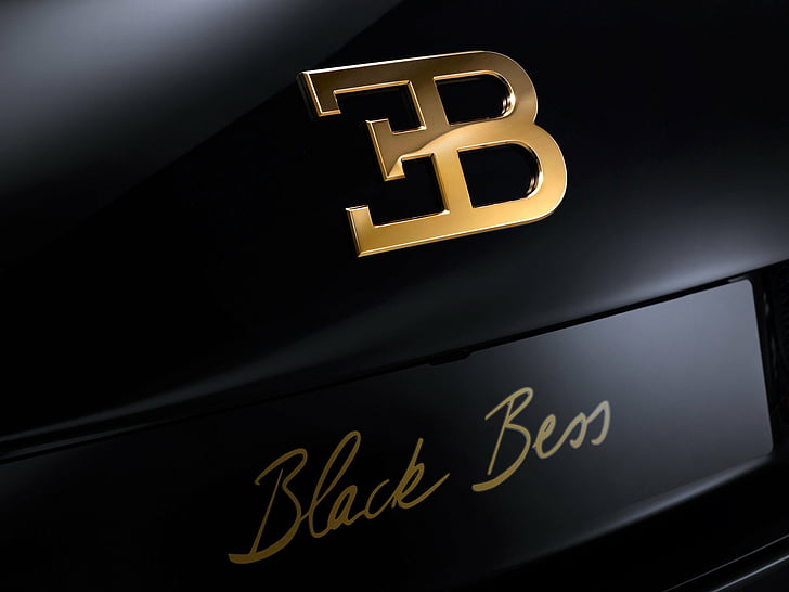2014, bess, black, bugatti, grand, logo, poster, roadster, sport, HD wallpaper