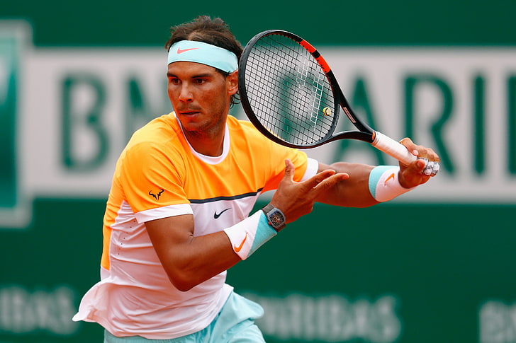 Rafael Nadal, tennis, tennis player, sport, playing, racket, competitive Sport, HD wallpaper