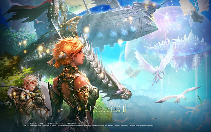 HD wallpaper: Lineage Ii Reunion, lineage 2, role playing, mmorpg, game ...