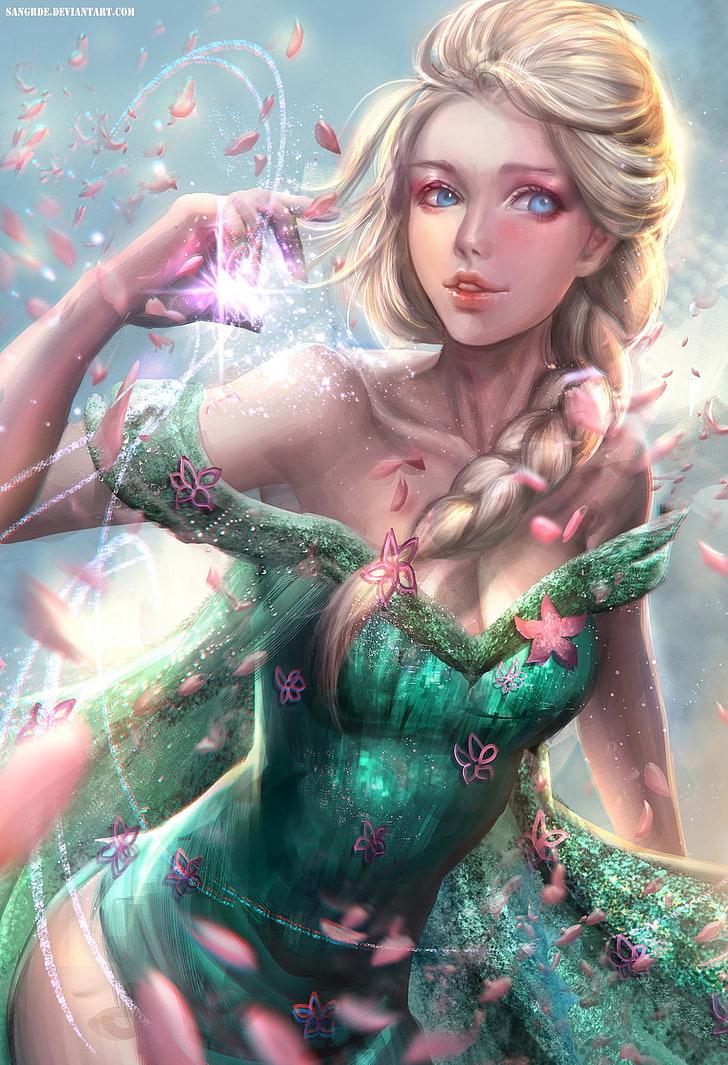 Elsa From Frozen wallpaper, Princess Elsa, Frozen (movie), Frozen Fever