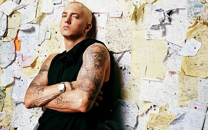 Eminem HD, music, HD wallpaper