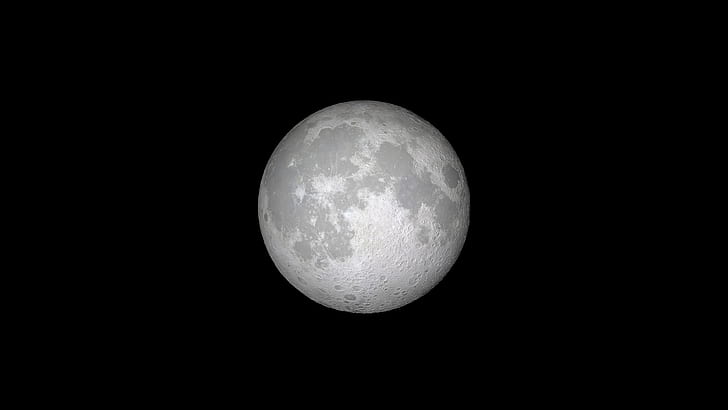 HD wallpaper: Ios 11 Moon | Wallpaper Flare
