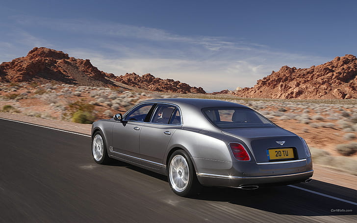 Bentley Mulsanne Motion Blur Desert HD, cars