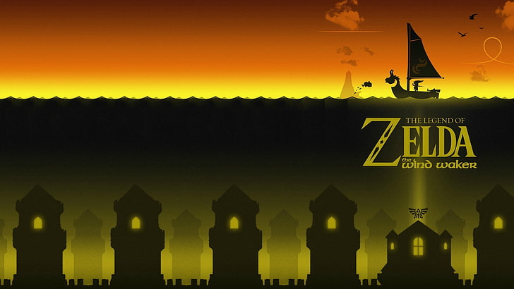 The Legend of Zelda The Wind Waker poster, The Legend of Zelda: Wind Waker, HD wallpaper