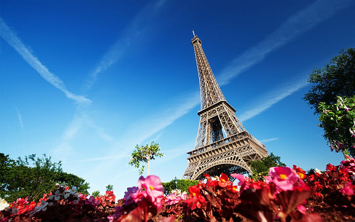 Eiffel Tower Paris France, eiffel tower, city, HD wallpaper