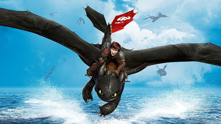 How to Train Your Dragon, How to Train Your Dragon 2, animation