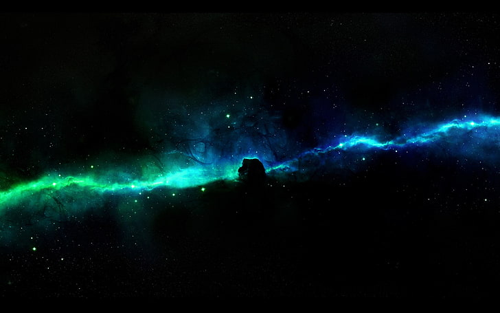 Horsehead Nebula, space, night, sky, nature, astronomy, star - space, HD wallpaper