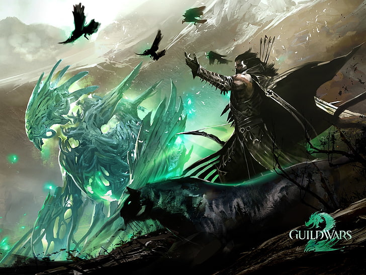 fantasy games Guild Wars 2 Ranger Video Games Guild Wars HD Art, HD wallpaper