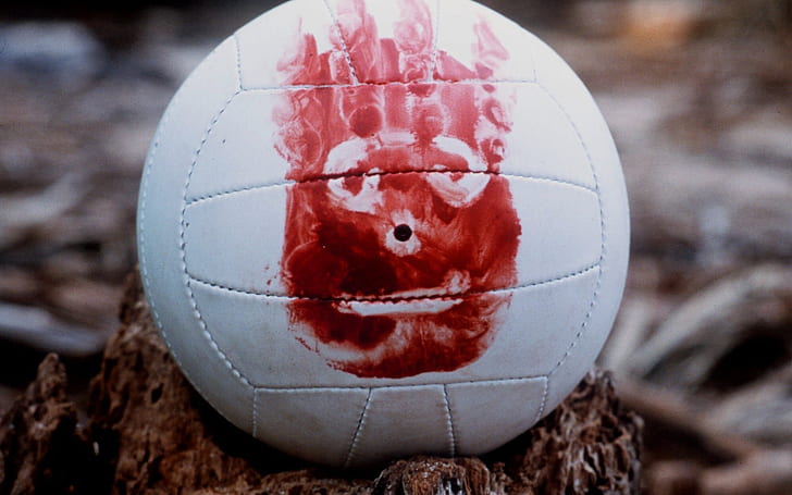 movies blood volleyball wilson cast away handprint 1920x1200  Entertainment Movies HD Art