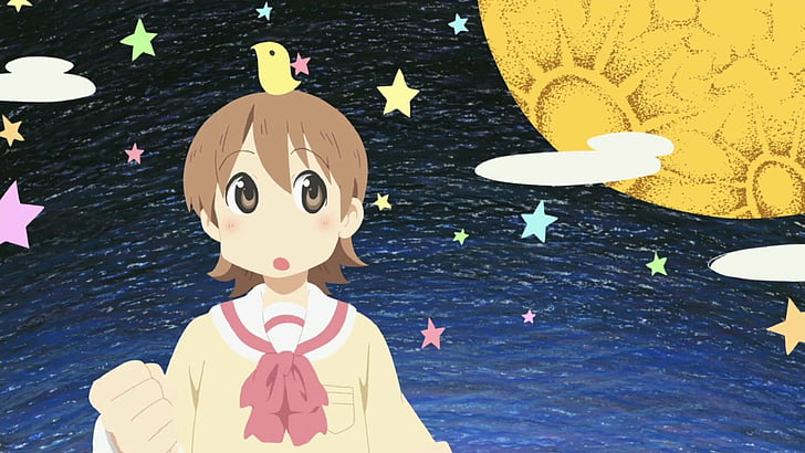 Anime, Nichijō, Yuuko Aioi, HD wallpaper