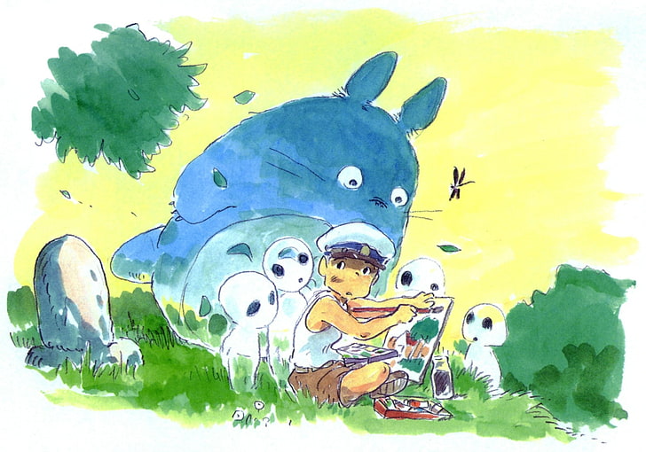 anime, Studio Ghibli, representation, art and craft, creativity, HD wallpaper