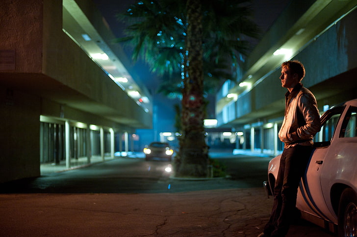 Ryan Gosling, movies, Drive, Drive (movie), car, mode of transportation, HD wallpaper