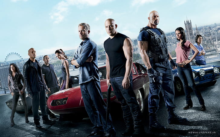 Fast Furious 6, fast and furious 7 poster, HD wallpaper