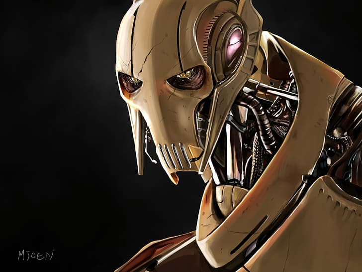 Star Wars, General Grievous, Cyborg, Qymaen Jai Shelal, The Confederacy of independent systems