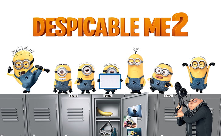 Despicable Me 2, Despicable Me 2 poster, Cartoons, Others, hd