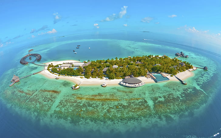 Resort Huvafen Fushi Male City Maldives Beautiful Island Dream Indian Ocean Wallpaper Hd 2560×1600