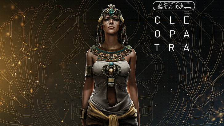 Cleopatra, Assassin's Creed: Origins, 4K, 8K, HD wallpaper
