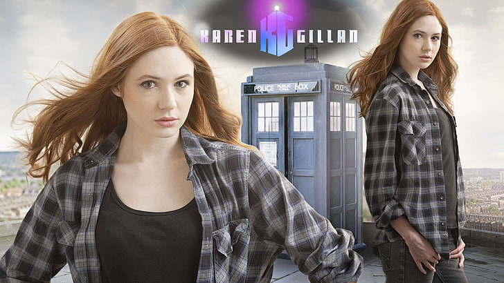 HD wallpaper: Karen Gillan, redhead, Doctor Who, Amy Pond, TV | Wallpaper  Flare