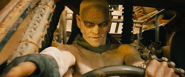 Mad Max: Fury Road, Josh Helman, Slit, movies, adult, portrait