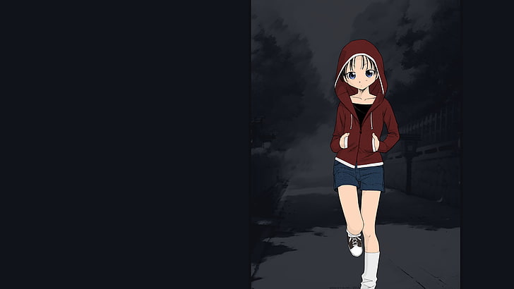 16++ Tomboy Cute Anime Girl Wallpaper - Orochi Wallpaper