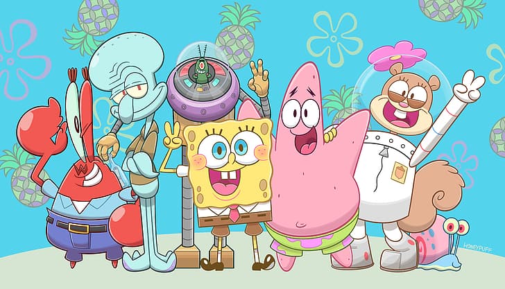 spongebob, SpongeBob SquarePants, HD wallpaper
