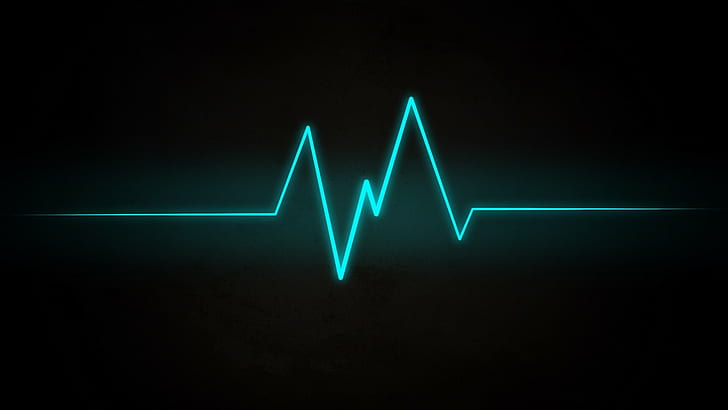 heartbeat, minimalism, lines, pulse