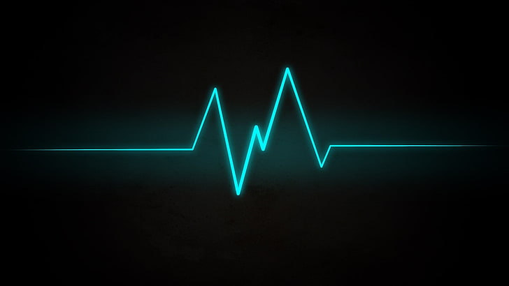 life line illustration, minimalism, heartbeat, pulse, lines, ekg