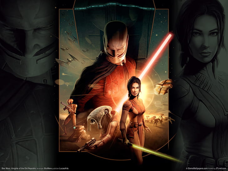 Star Wars Star Wars: Knights of the Old Republic Jedi Lightsaber HD, HD wallpaper