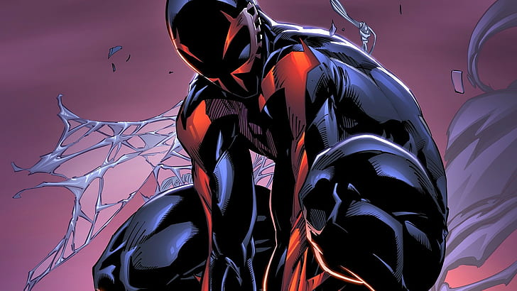 Spider-Man, Marvel Comics, Spider-Man 2099, HD wallpaper