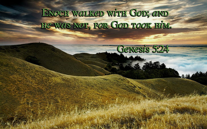 Enoch Walked With God!, mountains, bible, scriptures, bible verses