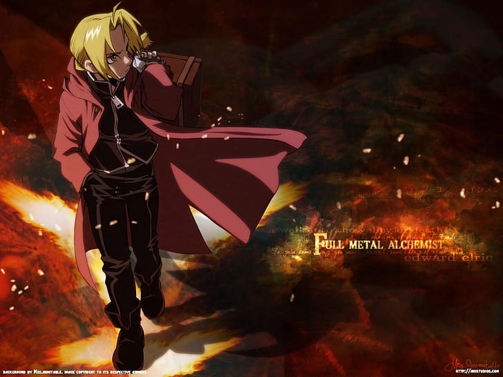 Alphonse Elric Edward Elric EDWARD Anime Full Metal Alchemist HD Art, HD wallpaper