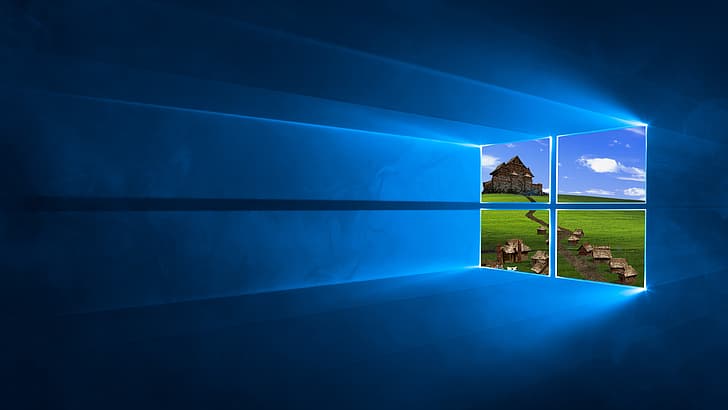 Windows 10, landscape, Windows XP, Heroes of Might and Magic HD wallpaper