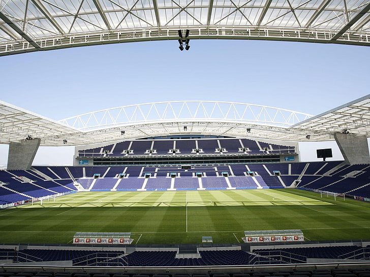 F.C. Porto, football stadium, sky, architecture, built structure, HD wallpaper