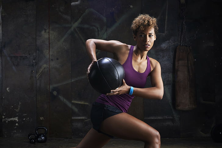 fitness model, sport, sports, women, HD wallpaper