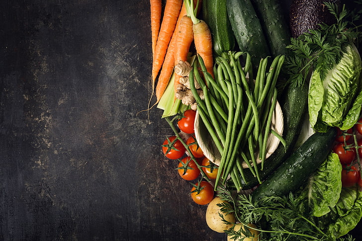 HD wallpaper: orange carrots, vegetables, harvest, food, freshness ...