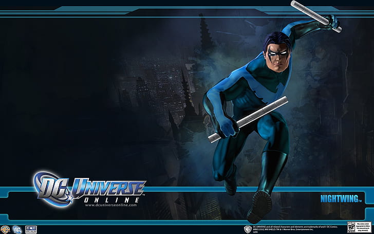 Video Game, DC Universe Online, Nightwing, HD wallpaper