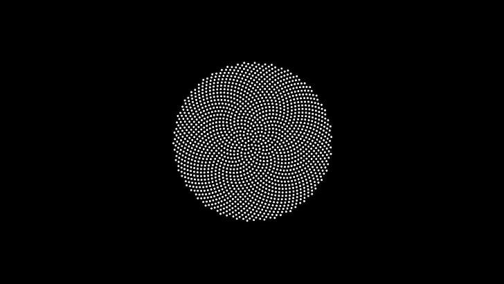minimalism, golden ratio, Fibonacci sequence, studio shot, black background