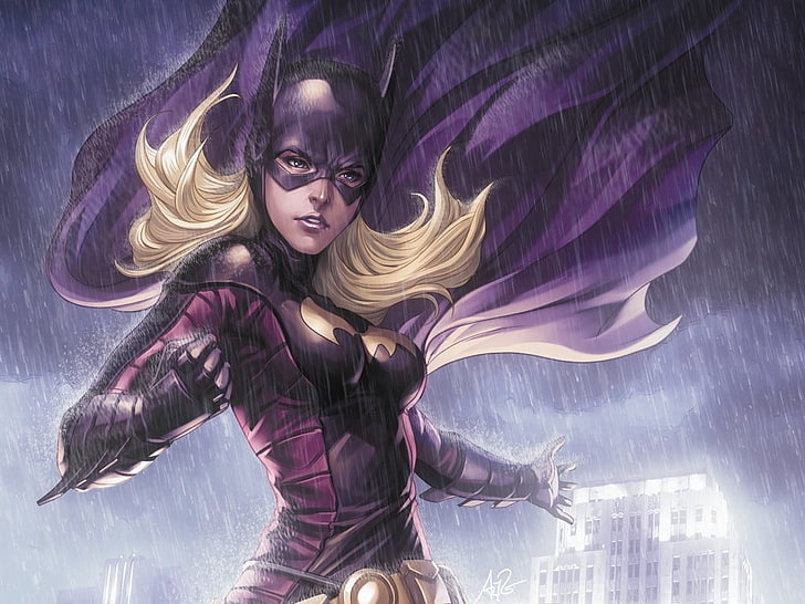 DC Batgirl digital wallpaper, Stephanie Brown, superheroines, HD wallpaper