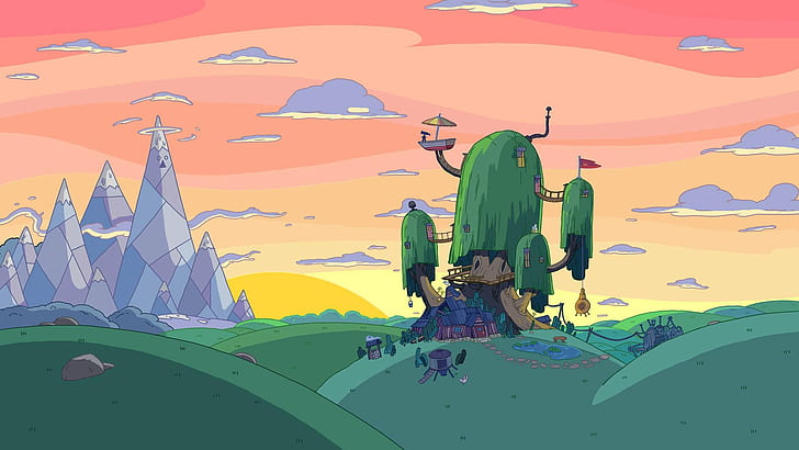 Wallpaper Hora de Aventura para Celular - Adventure Time